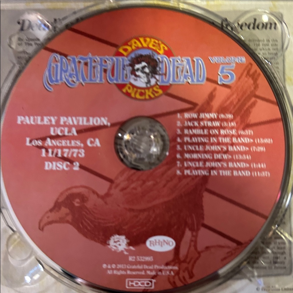 Grateful Dead Dave’s Picks Vol 5. Minty - Picture 6 of 8
